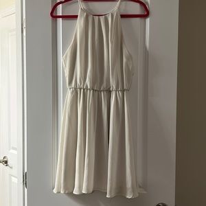 Francesca’s Cream/Ivory Mini Dress